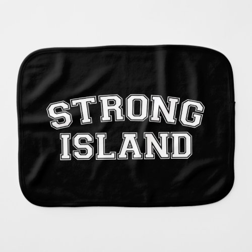 Strong Island NYC USA Burp Cloth