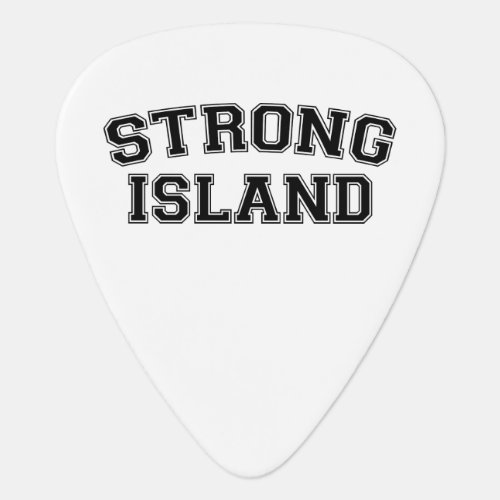 Strong Island NYC USA Guitar Pick
