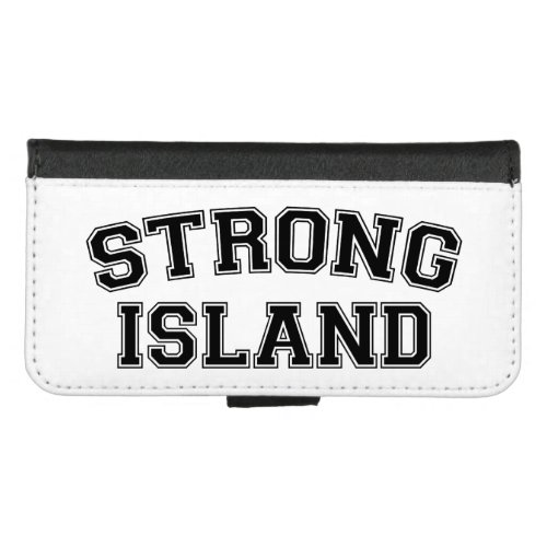 Strong Island NYC USA iPhone 87 Wallet Case
