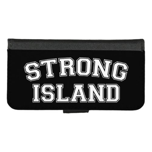 Strong Island NYC USA iPhone 87 Wallet Case