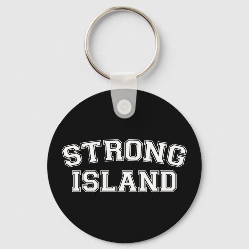 Strong Island NYC USA Keychain