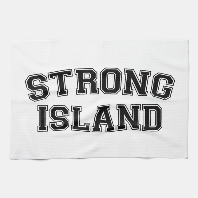 Strong Island, NYC, USA Kitchen Towel (Horizontal)