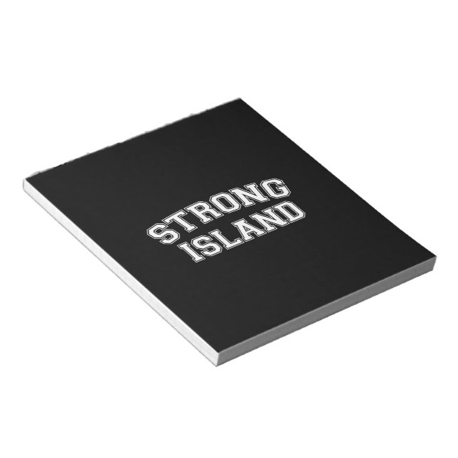 Strong Island, NYC, USA Notepad (Angled)