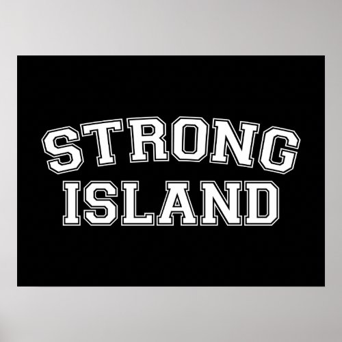 Strong Island NYC USA Poster