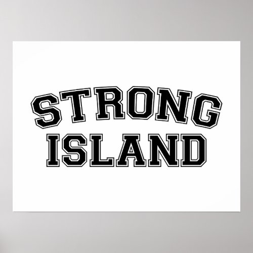 Strong Island NYC USA Poster