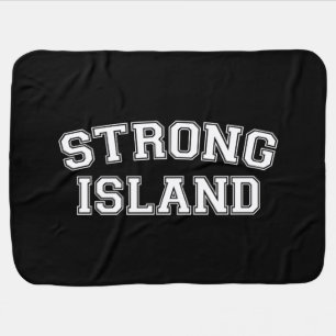 Strong Island, NYC, USA Receiving Blanket