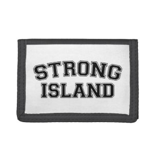 Strong Island, NYC, USA Tri-fold Wallet