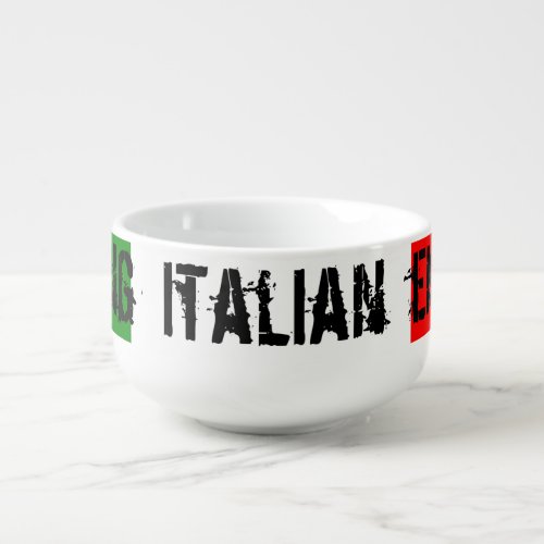 Strong Italian energy    Soup Mug
