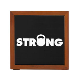 STRONG - Kettlebell Workout Motivational Pencil Holder
