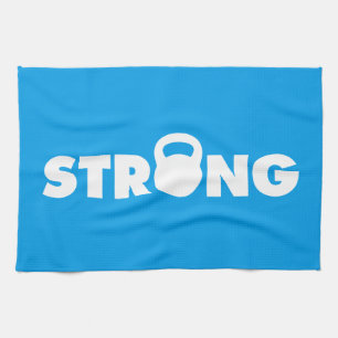 STRONG - Kettlebell Workout Motivational Towel