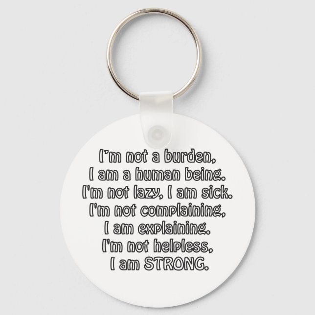 Strong Keychain (Front)