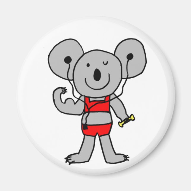 Strong Koala Magnet (Front)