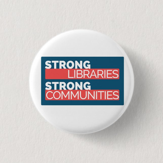 Strong Libraries Custom Round Button (Front)
