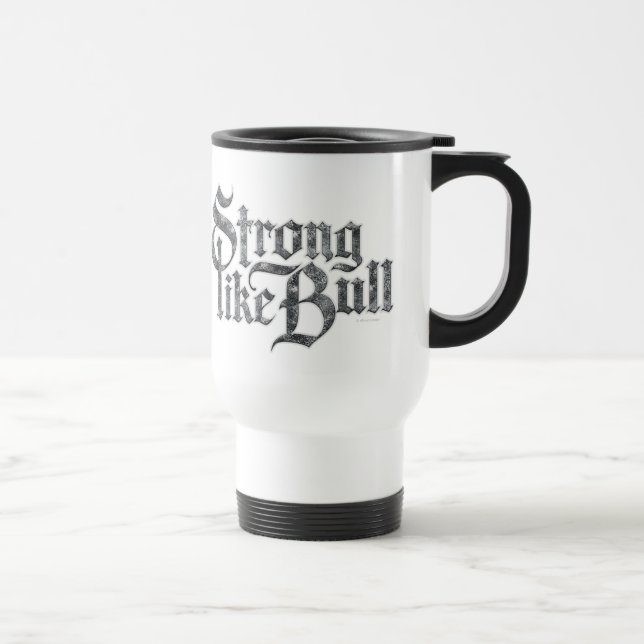 Strong Like Bull Travel Mug (Right)