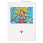 Strong Like the Sun Ukrainian Folk Art (Back)