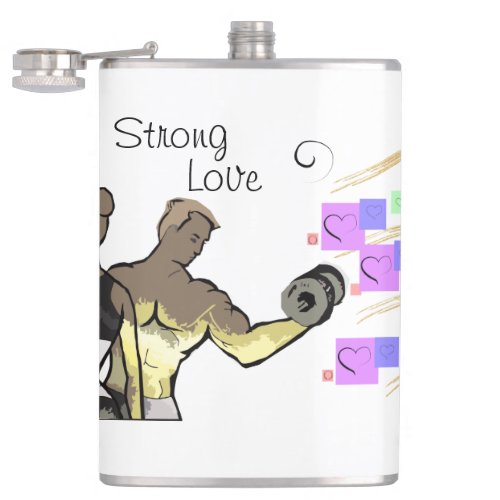 Strong Love Bottle Flask