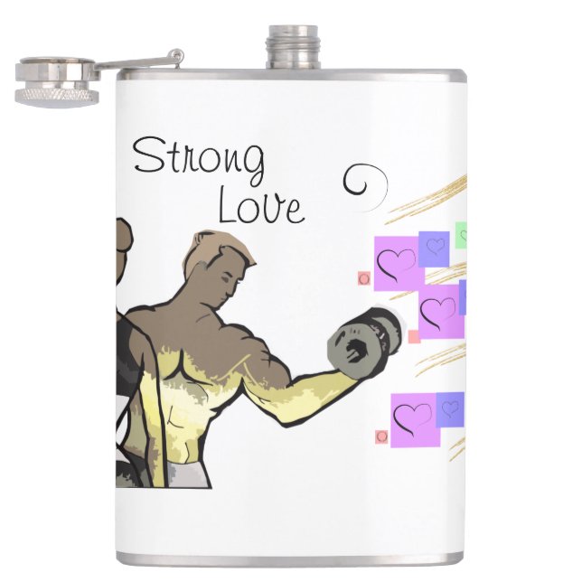 Strong Love Bottle Flask (Opened)