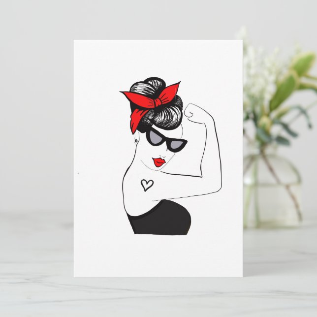 Strong Love Holiday Card (Standing Front)