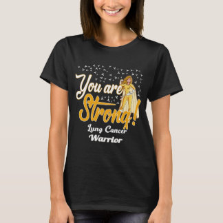 strong lung cancer warrior T-Shirt