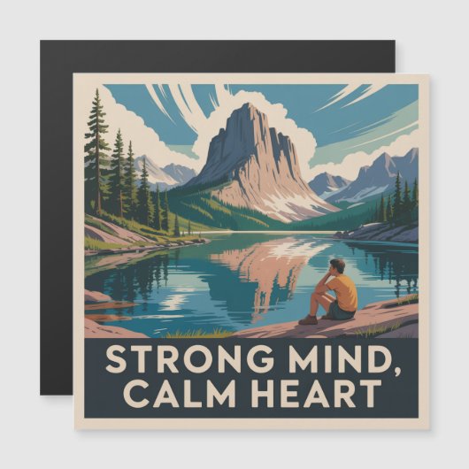 Strong Mind, Calm Heart (Front/Back)