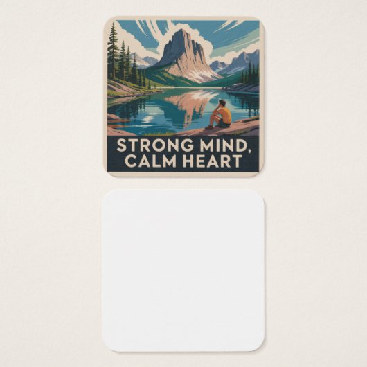 Strong Mind, Calm Heart (Front & Back)