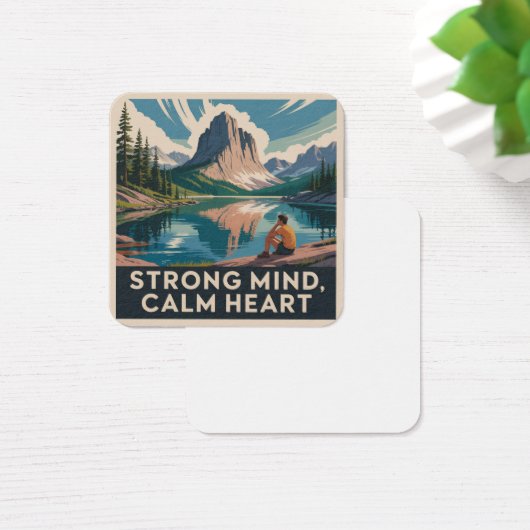 Strong Mind, Calm Heart (Desk)