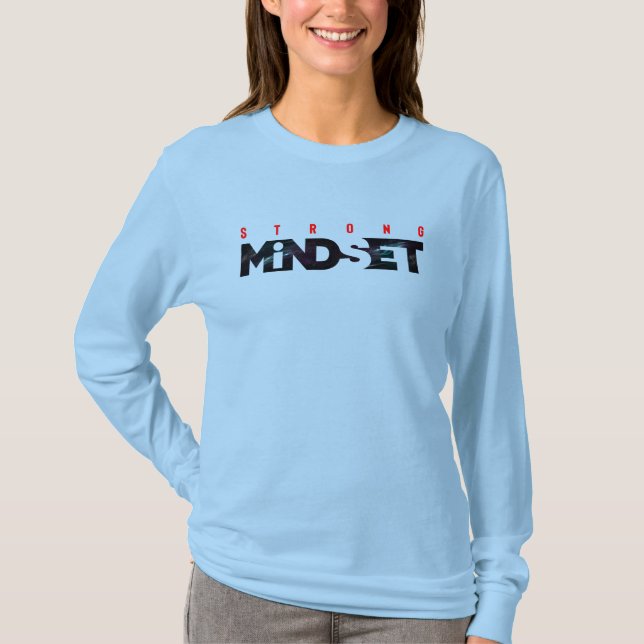 Strong Mindset | Women's Long Sleeve T-Shirt (Front)
