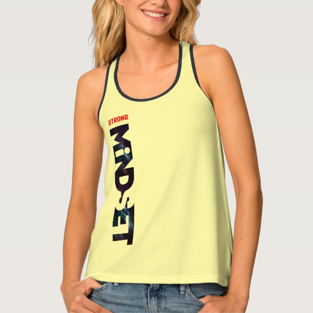 Strong Mindset | Women's Tank Top (Front)