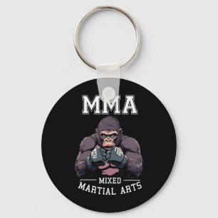 Strong Mma Gorilla - Boxing Cage Fighting  Keychain