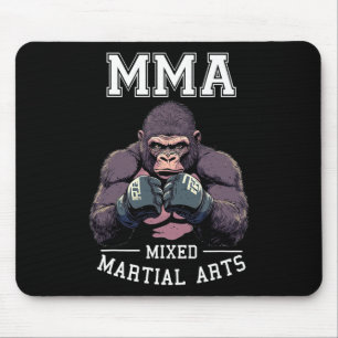 Strong Mma Gorilla - Boxing Cage Fighting Mouse Pad