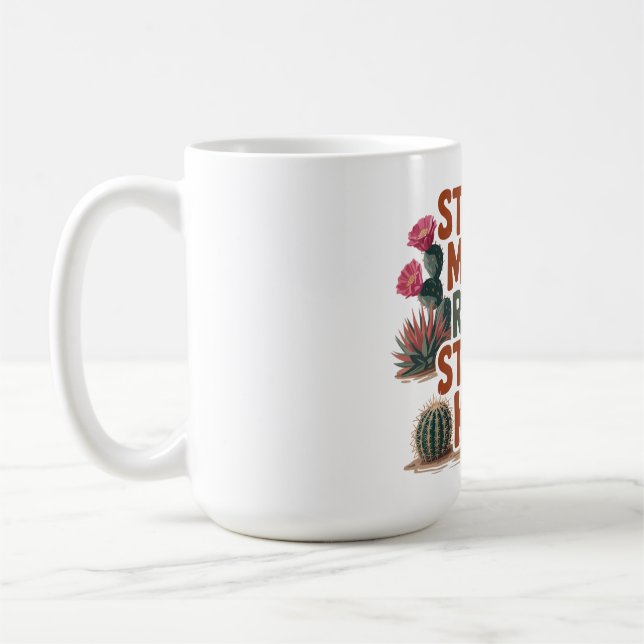 Strong Moms Raise Strong Kids Coffee Mug (Left)