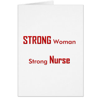 Strong Nurse Cards