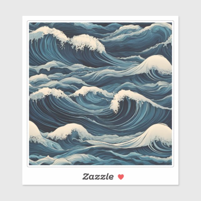 Strong Ocean Sticker (Sheet)