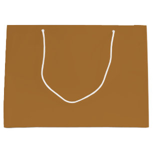 strong orange(brown)  large gift bag