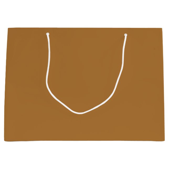  strong orange(brown)  large gift bag (Front)