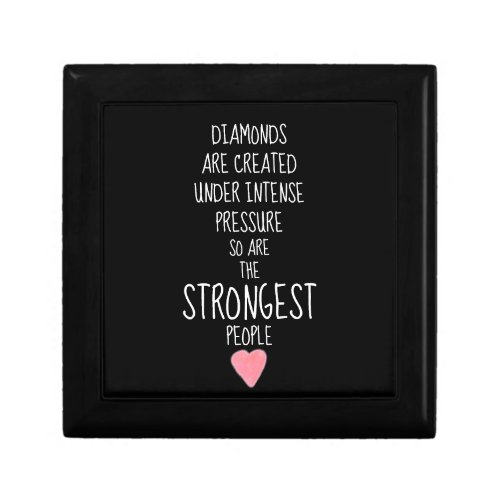 Strong People Quote Gift Box