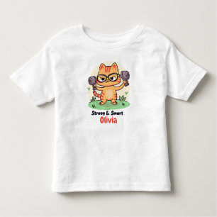 Strong Smart Cat Toddler T-shirt