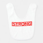Strong Stamp Baby Bib