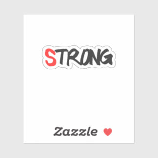 Strong Sticker