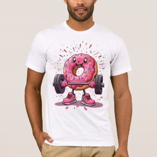 Strong, Sweet & Sprinkled – Funny Donut Gym T-Shir T-Shirt