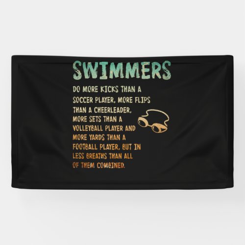 Strong Swimmer for Young Athletes Banner