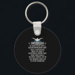 Strong Swimmer Swim Swimming Gifts For Men Women Keychain<br><div class="desc">Strong Swimmer Swim Swimming Gifts For Men Women</div>