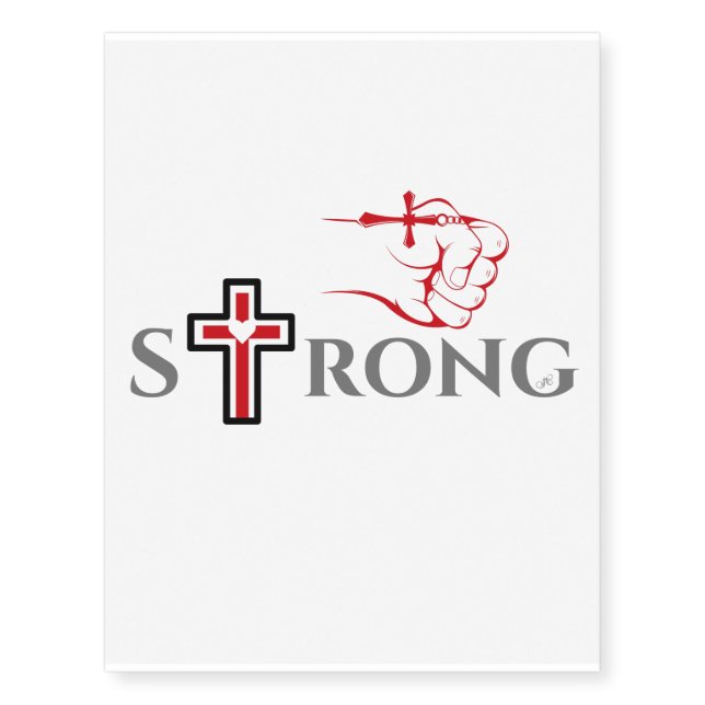 Strong     temporary tattoos (Front)