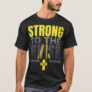 Strong to The Finish - Christian Fashion T-Shirt