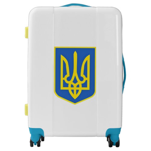 Strong Ukraine Coat Of Arms _ Freedom Always Wins  Luggage