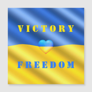 Strong Ukraine - Ukrainian Flag - Freedom Victory