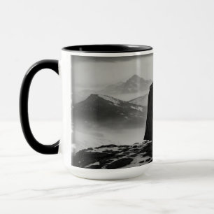 strong Warrior Mug - Black & White Fantasy coffe