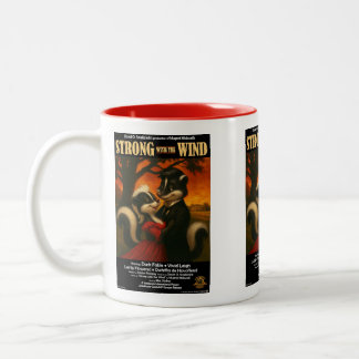 Strong with the Wind Movie Parody Two-Tone Coffee Mug