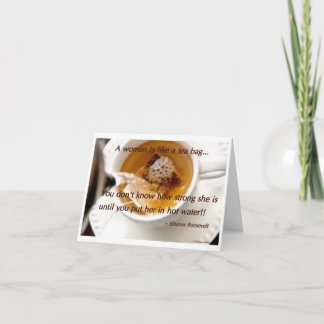Strong Woman Card