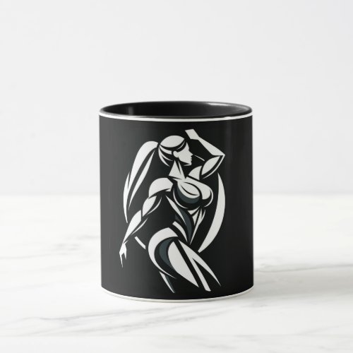 Strong Woman Fitness Personal Training Minimalist Mug